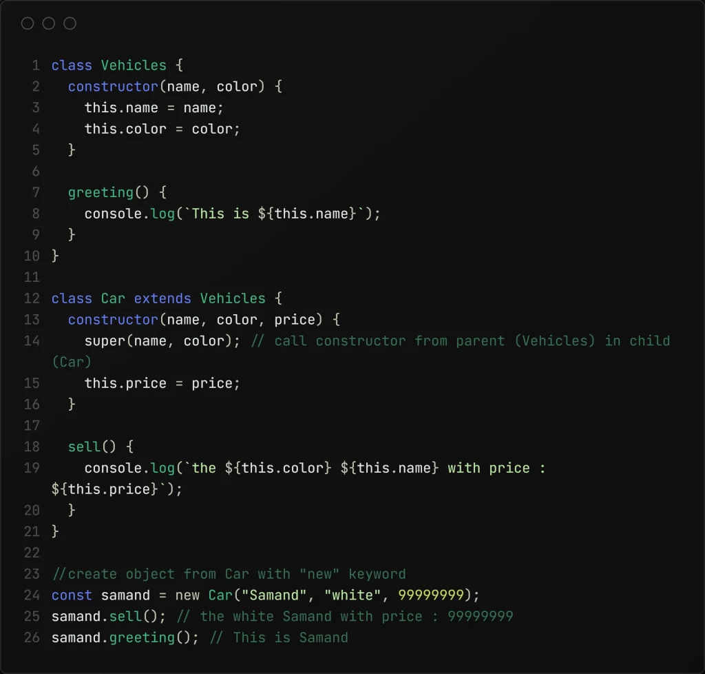inheritance in oop